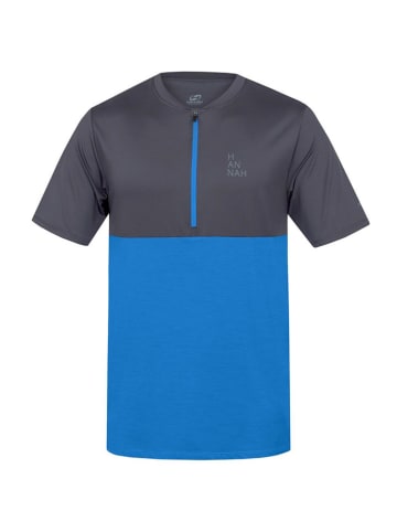 Hannah Funktionsshirt in Grau/ Blau