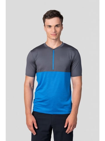 Hannah Funktionsshirt in Grau/ Blau