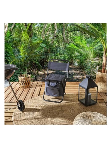 Garden Spirit Krzesło składane w kolorze czarnym - 35 x 58 x 28 cm