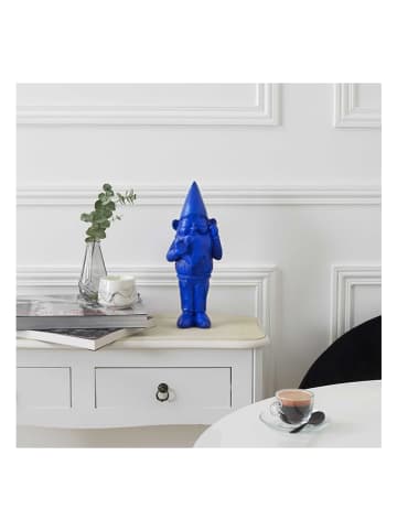 Garden Spirit Decoratief figuur "Security" blauw - (H)33 cm