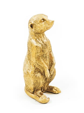 HouseVitamin Decoratief figuur goudkleurig - (L)9 x (B)10 x (H)23 cm