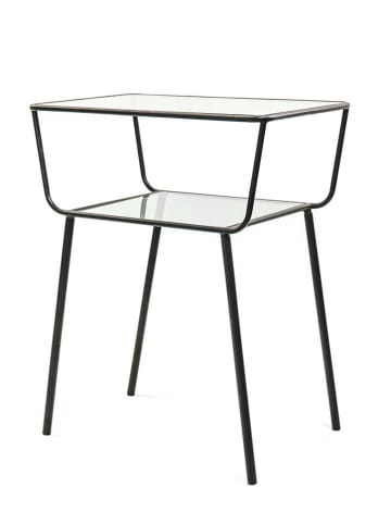 HouseVitamin Beistelltisch in Schwarz - (L)49,5 x (B)35 x (H)60,5 cm