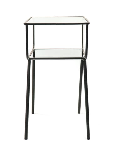 HouseVitamin Bijzettafel zwart - (L)49,5 x (B)35 x (H)60,5 cm