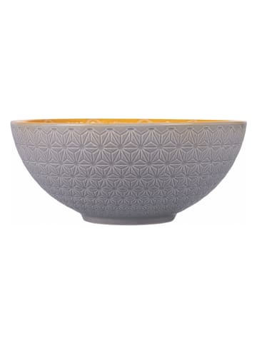 Villa d´Este Salaterka "Baku" w kolorze żółto-szarym - Ø 25 cm