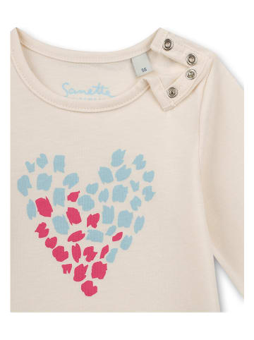 Sanetta Kidswear Koszulka w kolorze kremowym