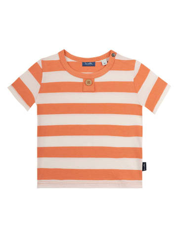 Sanetta Kidswear Shirt oranje/wit