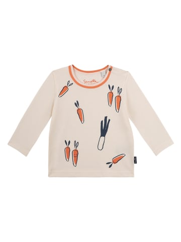 Sanetta Kidswear Koszulka w kolorze kremowo-pomarańczowym