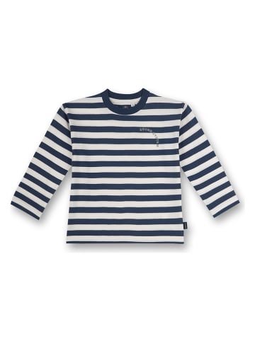Sanetta Kidswear Koszulka w kolorze granatowo-kremowym