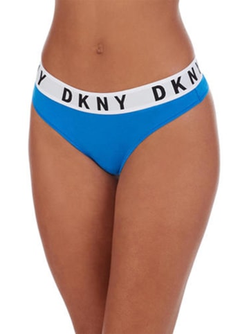 DKNY Slip in Blau/ / Weiß
