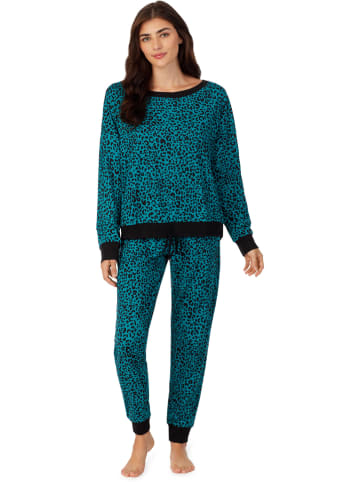 DKNY Pyjama turquoise/zwart