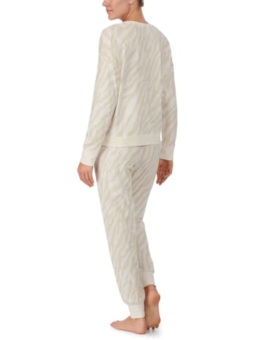 DKNY Piżama w kolorze kremowym