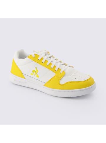 Le Coq Sportif Sneakers wit/geel