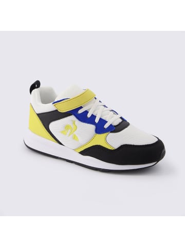 Le Coq Sportif Sneakers in Weiß/ Gelb