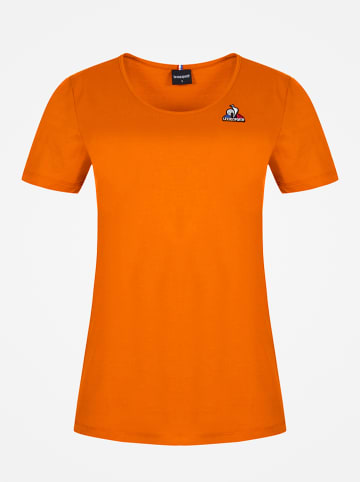 Le Coq Sportif Koszulka w kolorze pomarańczowym