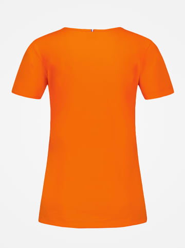 Le Coq Sportif Koszulka w kolorze pomarańczowym