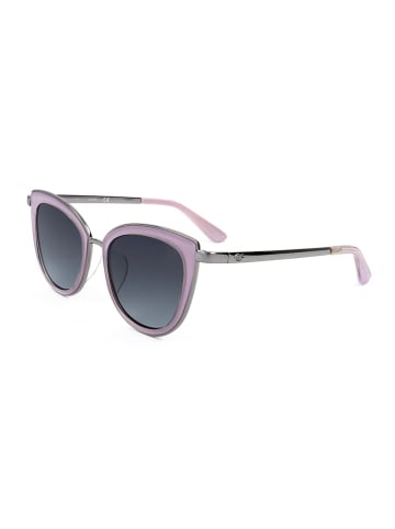 Guess Damskie okulary przeciwsłoneczne w kolorze fioletowo-szarym