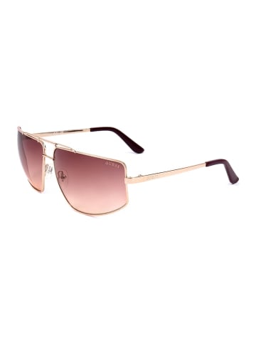 Guess Unisex-Sonnenbrille in Gold/ Lila
