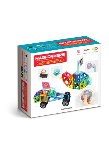 MAGFORMERS 40-częściowy zestaw magnetyczny "Mystery Spin" - 3+