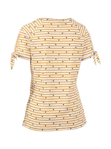 Trespass Koszulka "Penelope" w kolorze biało-żółtym