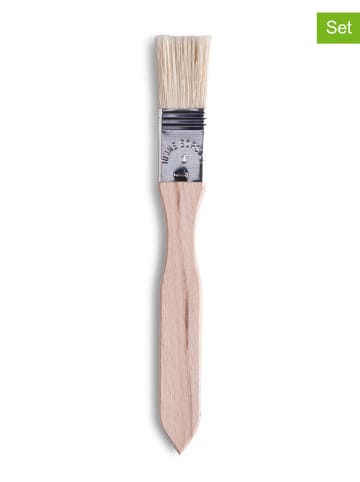 Zeller Pędzel (2 szt.) w kolorze jasnobrązowym - (D)19,5 cm