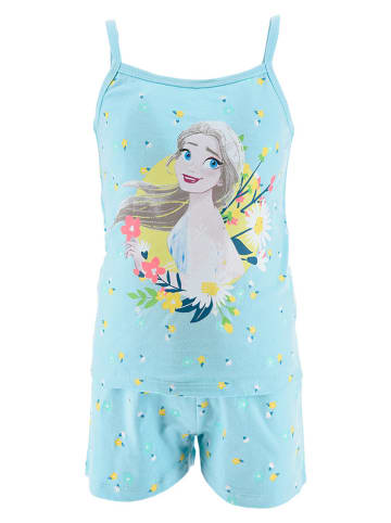 Disney Frozen Piżama "Kraina Lodu" w kolorze niebieskim