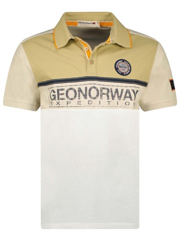 Geographical Norway Poloshirt "Kweeny" beige/wit