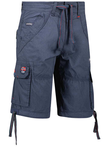 Geographical Norway Cargobermuda "Private" donkerblauw