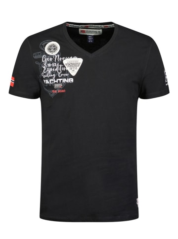 Geographical Norway Shirt "Jademora" zwart