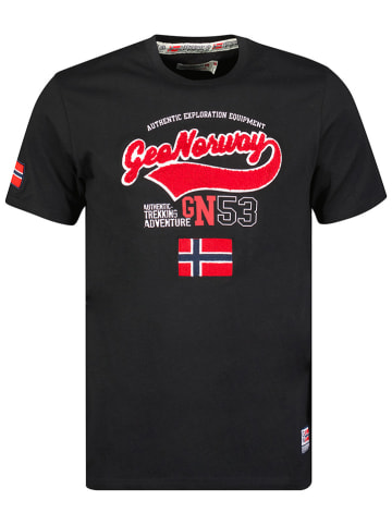 Geographical Norway Shirt "Jurbank" zwart