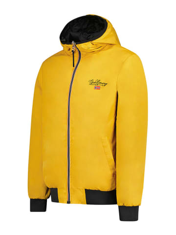 Geographical Norway Dwustronna kurtka przejściowa "Arrivial" w kolorze żółto-czarnym