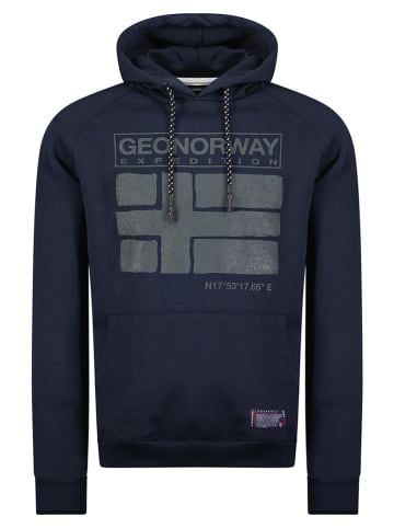 Geographical Norway Bluza "Garice" w kolorze granatowym
