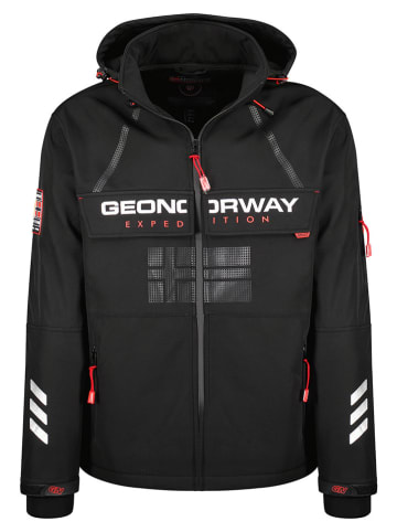 Geographical Norway Softshelljacke "Remi" in Schwarz