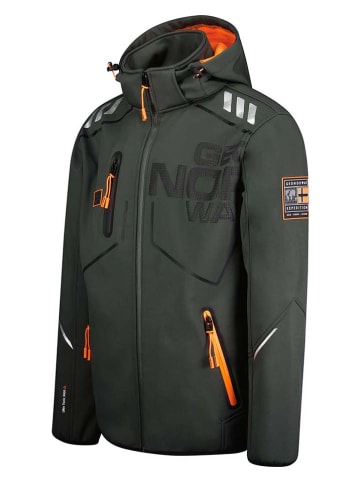 Geographical Norway Softshelljas "Robin" donkergrijs