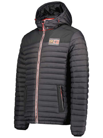 Geographical Norway Steppjacke "Adalmo" in Schwarz