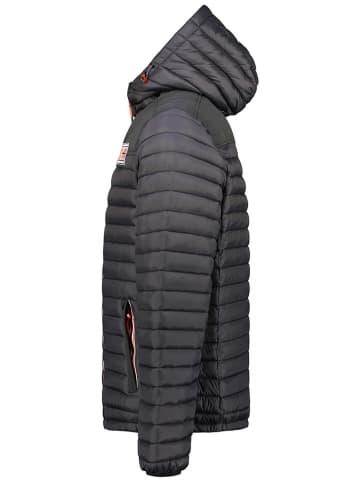 Geographical Norway Steppjacke "Adalmo" in Schwarz