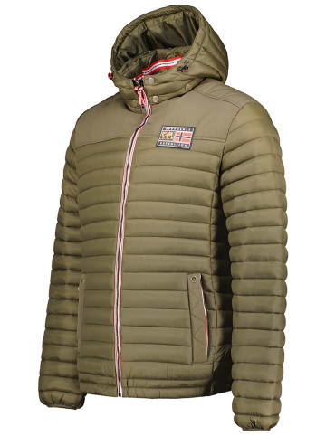 Geographical Norway Kurtka pikowana "Adalmo" w kolorze khaki