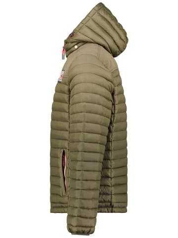 Geographical Norway Kurtka pikowana "Adalmo" w kolorze khaki