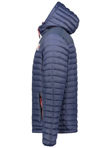 Geographical Norway Doorgestikte jas "Adalmo" donkerblauw