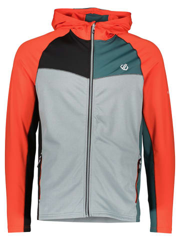 Dare 2b Trainingsjacke "Contend" in Grau/ Orange/ Petrol