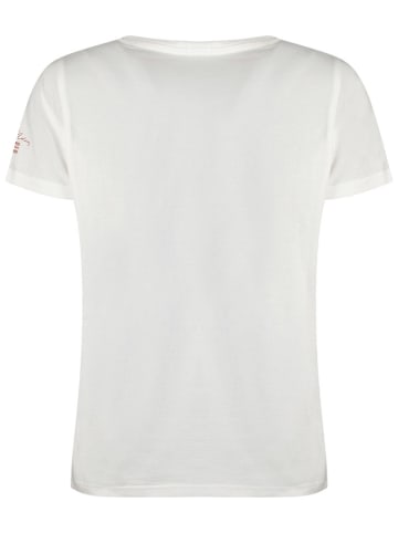 Geographical Norway Koszulka "Joleil" w kolorze białym