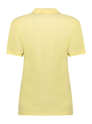 Geographical Norway Koszulka polo "Koquelicot" w kolorze żółtym