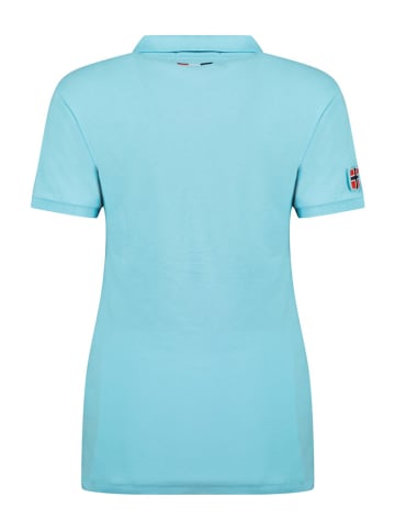 Geographical Norway Poloshirt "Kelly" in Hellblau