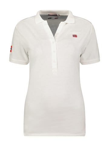 Geographical Norway Poloshirt "Kelly" in Weiß