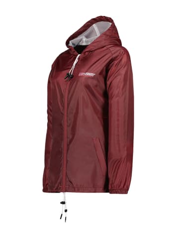 Geographical Norway Windbreaker "Boat" bordeaux