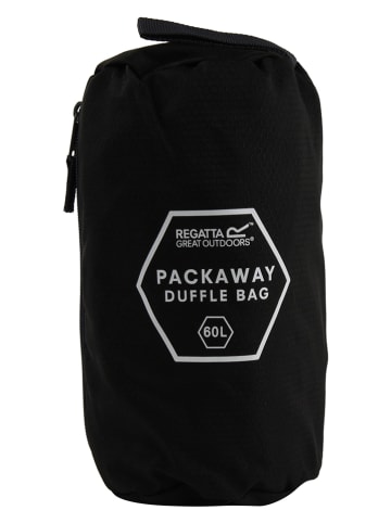 Regatta Sporttas "Packaway Duff" zwart - 60L