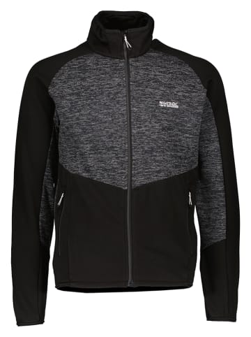 Regatta Fleecejacke "Coladane V" in Schwarz/ Anthrazit