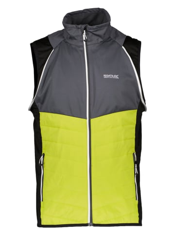 Regatta 2in1-Hybridjacke "Steren" in Anthrazit/ Neongrün