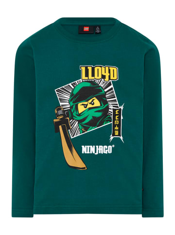 LEGO Koszulka "LEGO Ninjago" w kolorze zielonym