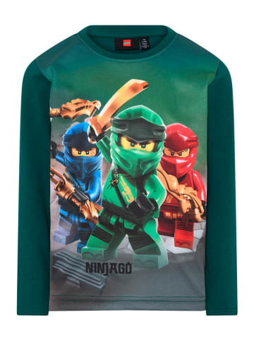 LEGO Koszulka "LEGO Ninjago" w kolorze zielonym