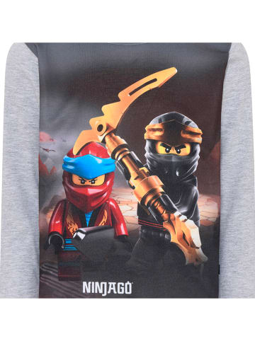LEGO Koszulka "LEGO Ninjago" w kolorze szarym